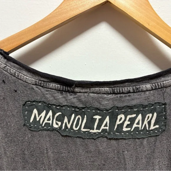 Magnolia Pearl Charcoal Ozzy Boyfriend Tee Dress - Picture 2 of 4